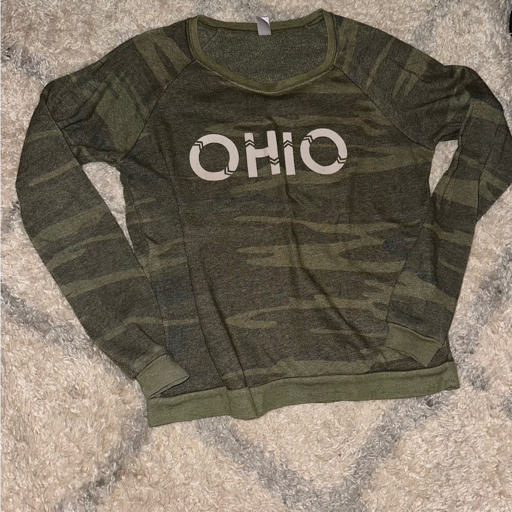 Ohio State Camo Sweat Shirt